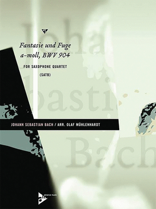 Book cover for Fantasie und Fuge a-Moll, BWV 904