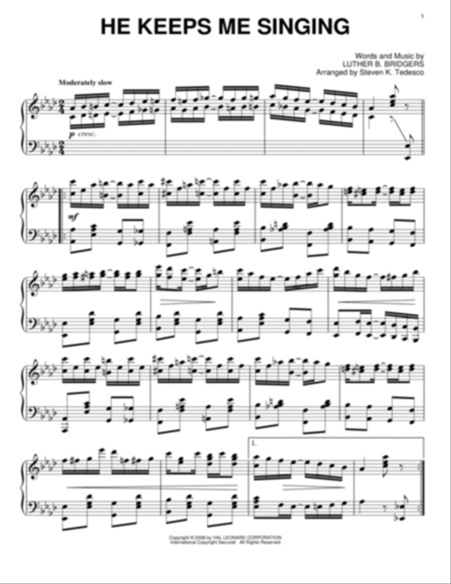 Ragtime Gospel Hymns Ragtime Gospel Hymns Piano Solo scores gallery preview page 5