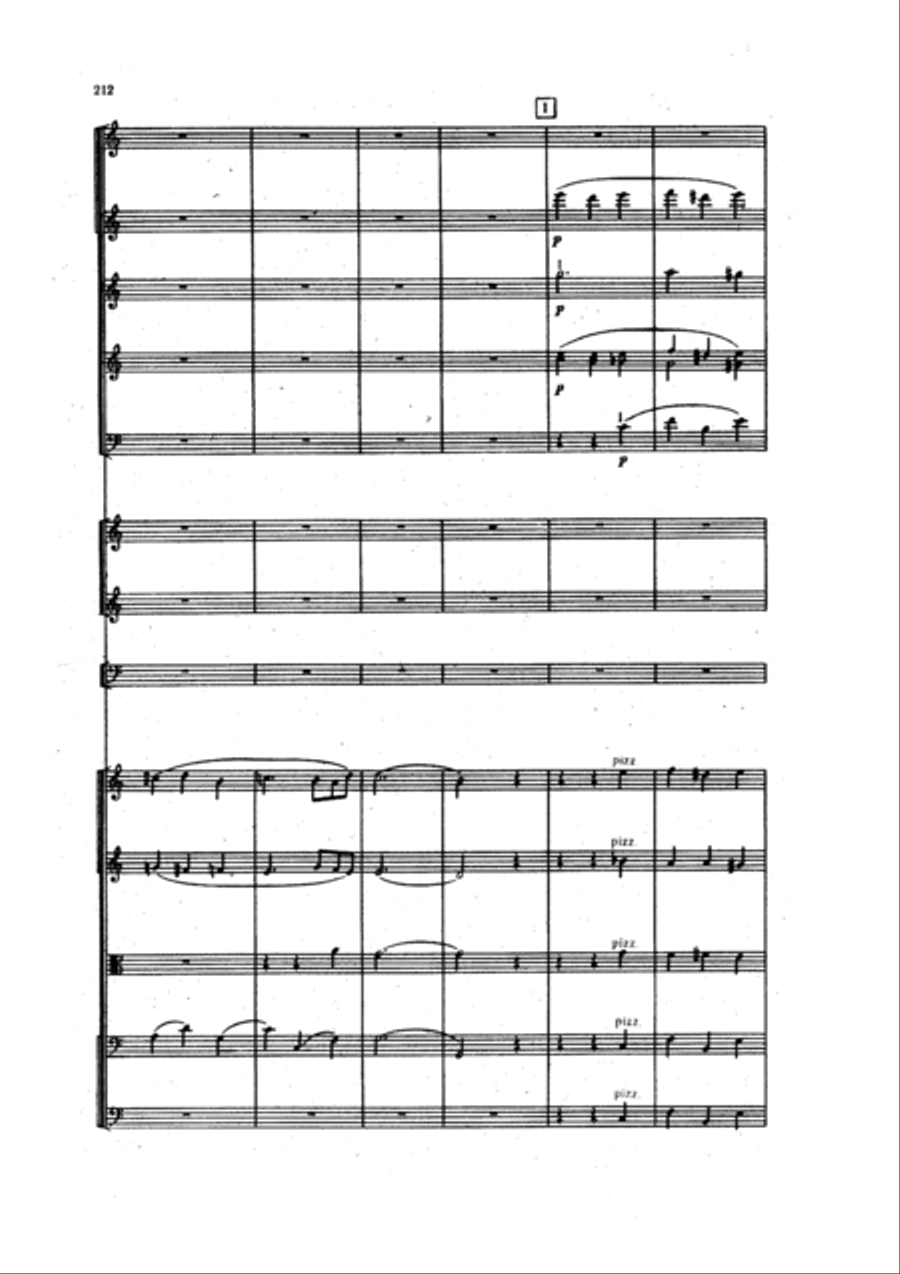 Overture to the vaudeville 'Young Mother and the 48 Year Old Fiance' Full Orchestra scores gallery preview page 4