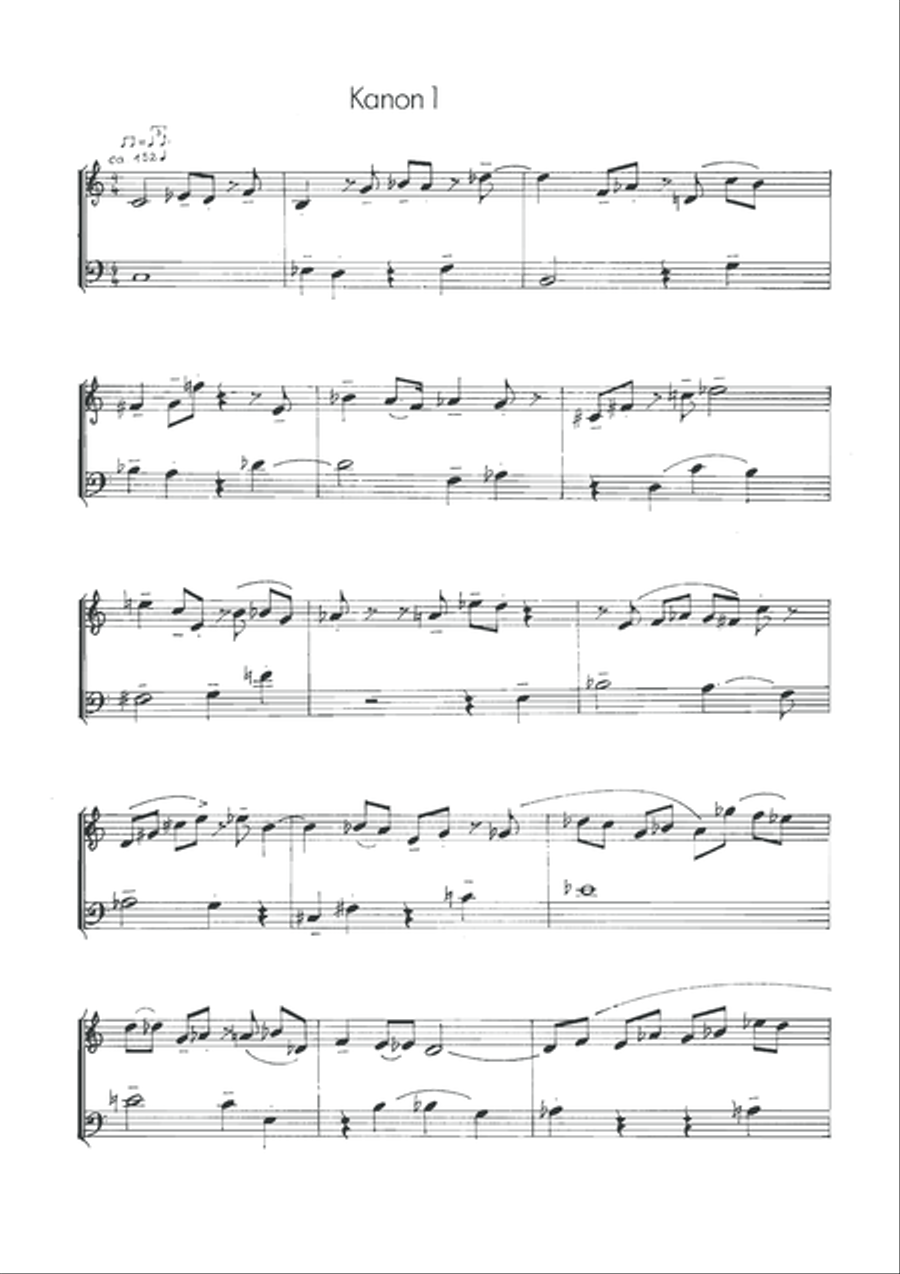 Jazz-Kontrapunkte Jazz-Kontrapunkte Piano Solo scores gallery preview page 5
