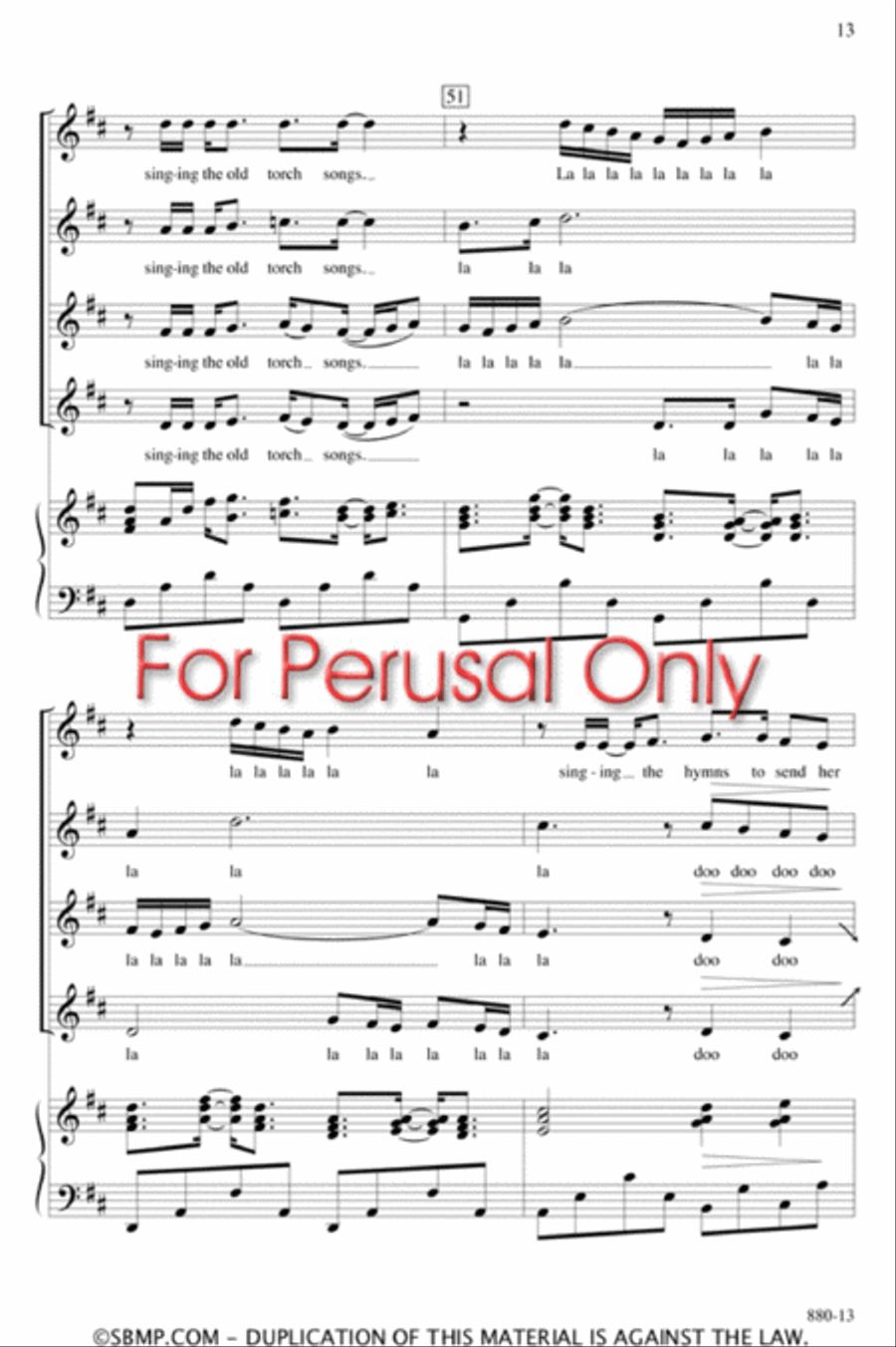 Music in My Mother's House - SSAA Octavo SSAA scores gallery preview page 12