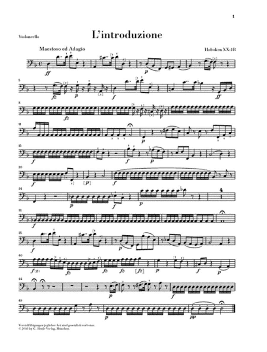 Seven Last Words of Christ, Hob. XX/1B String Quartet scores gallery preview page 5