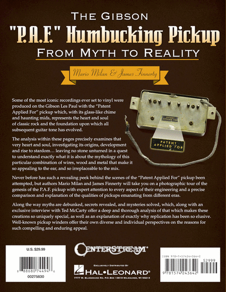 The Gibson “P.A.F.” Humbucking Pickup: From Myth to Reality