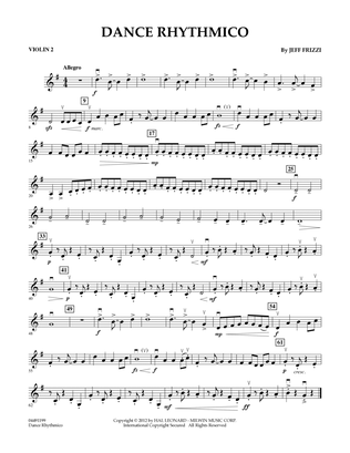Dance Rhythmico - Violin 2