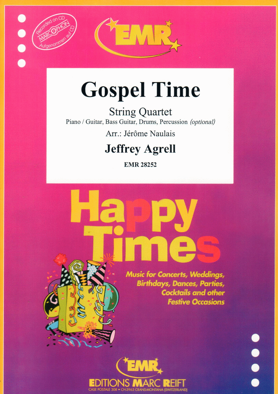 Gospel Time Gospel Time Cello scores gallery preview page 1