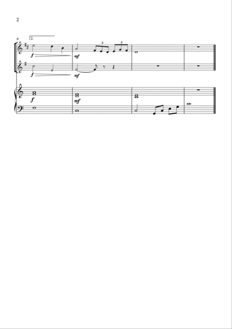 Album Leaf B158 Album Leaf B158 Brass Duet scores gallery preview page 2