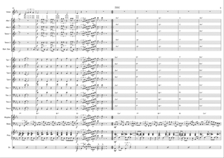 Isn't She Lovely Small Ensemble scores gallery preview page 4