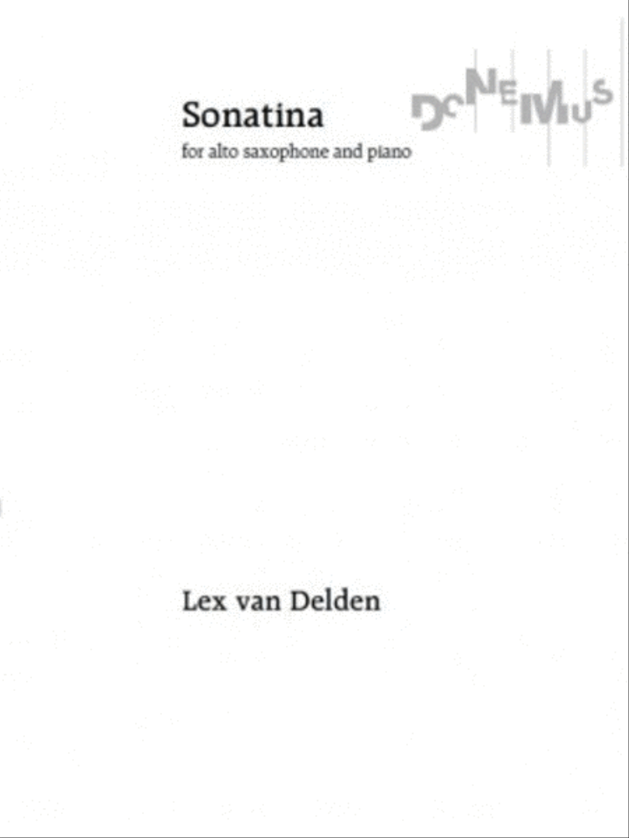 Sonatina Op. 36 Sonatina Op. 36 Chamber Music scores gallery preview page 1