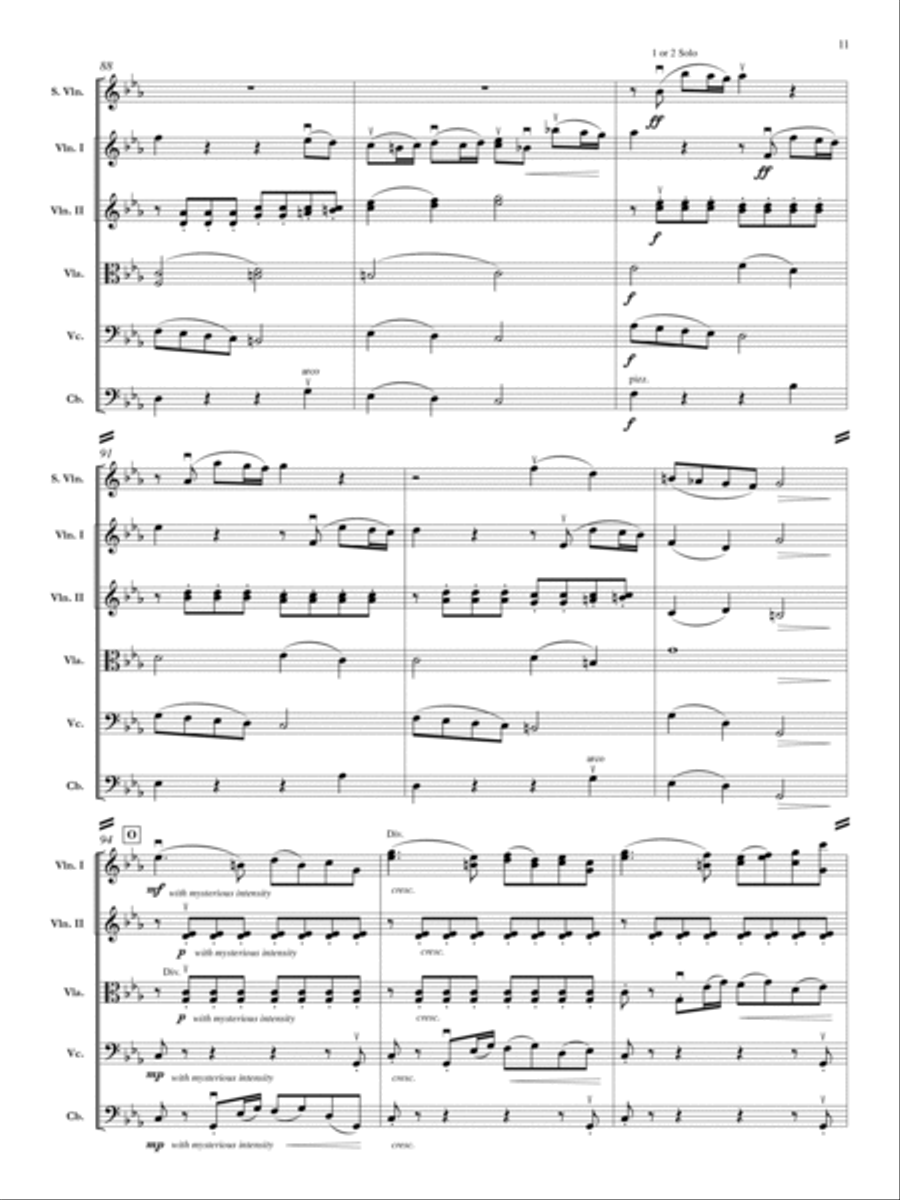 British Mystery Theater Orchestra scores gallery preview page 12