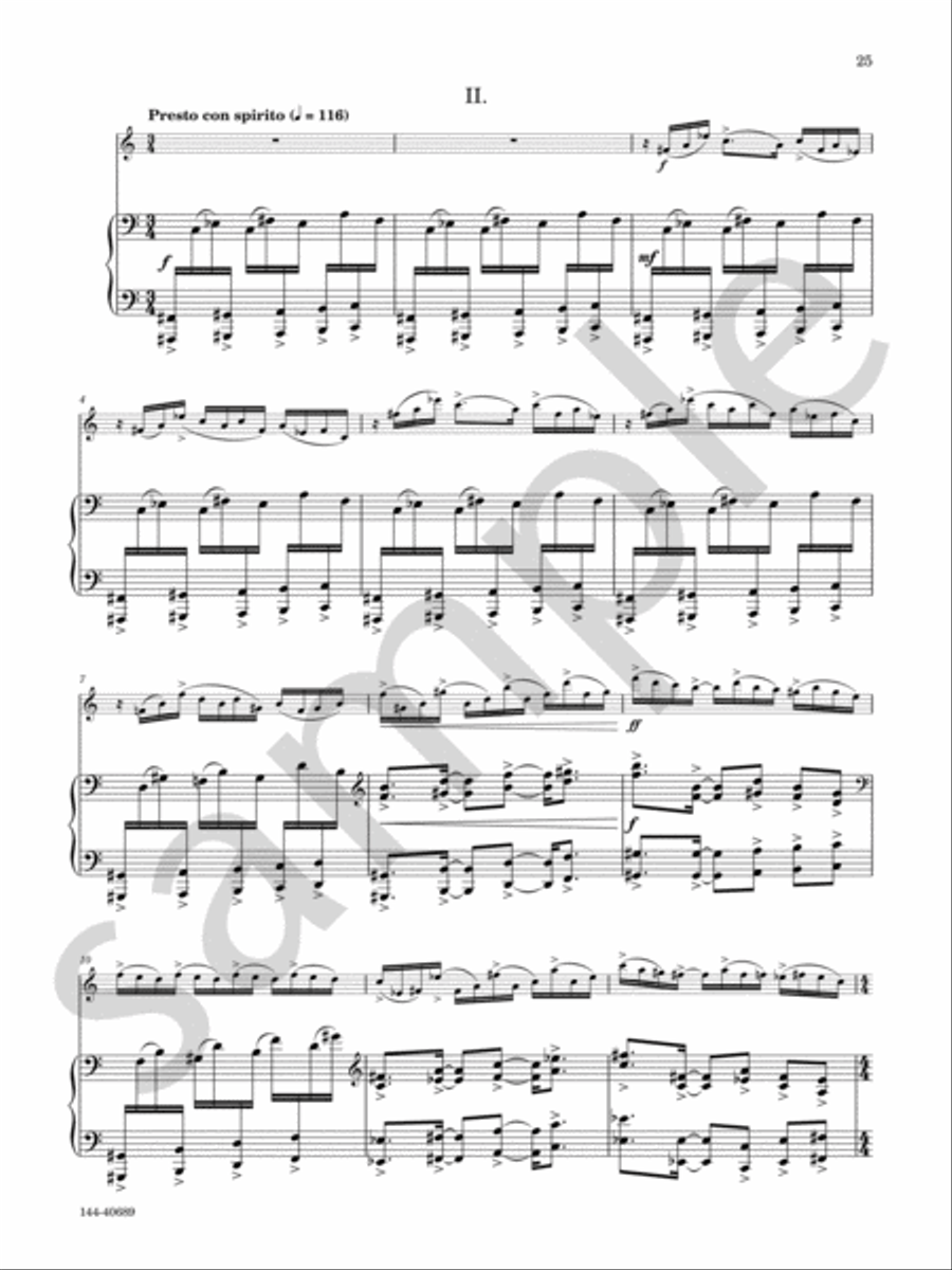 Sonata No. 2 Sonata No. 2 Chamber Music scores gallery preview page 8