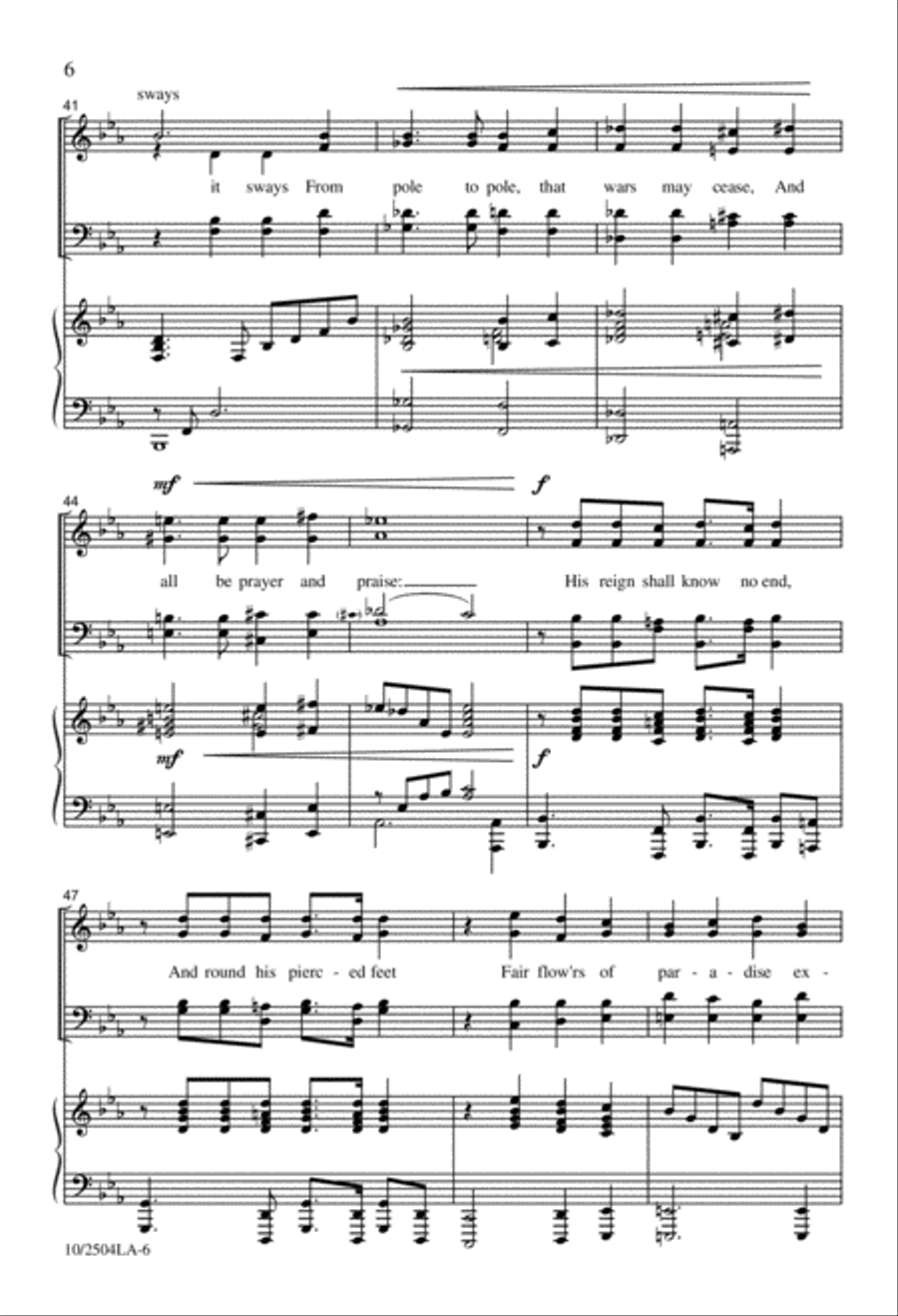 Crown Him Crown Him 4-Part scores gallery preview page 6