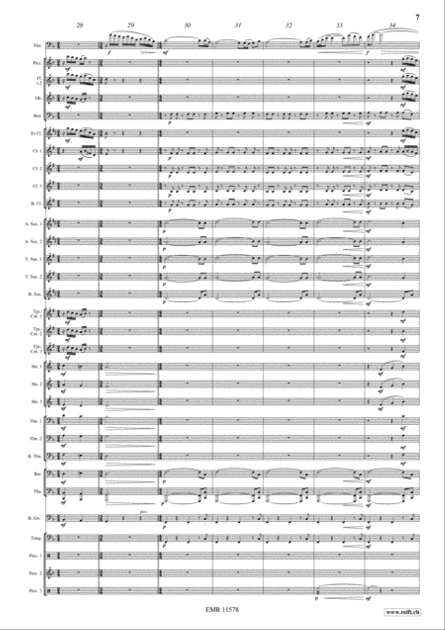 Cirrus Concert Band scores gallery preview page 7