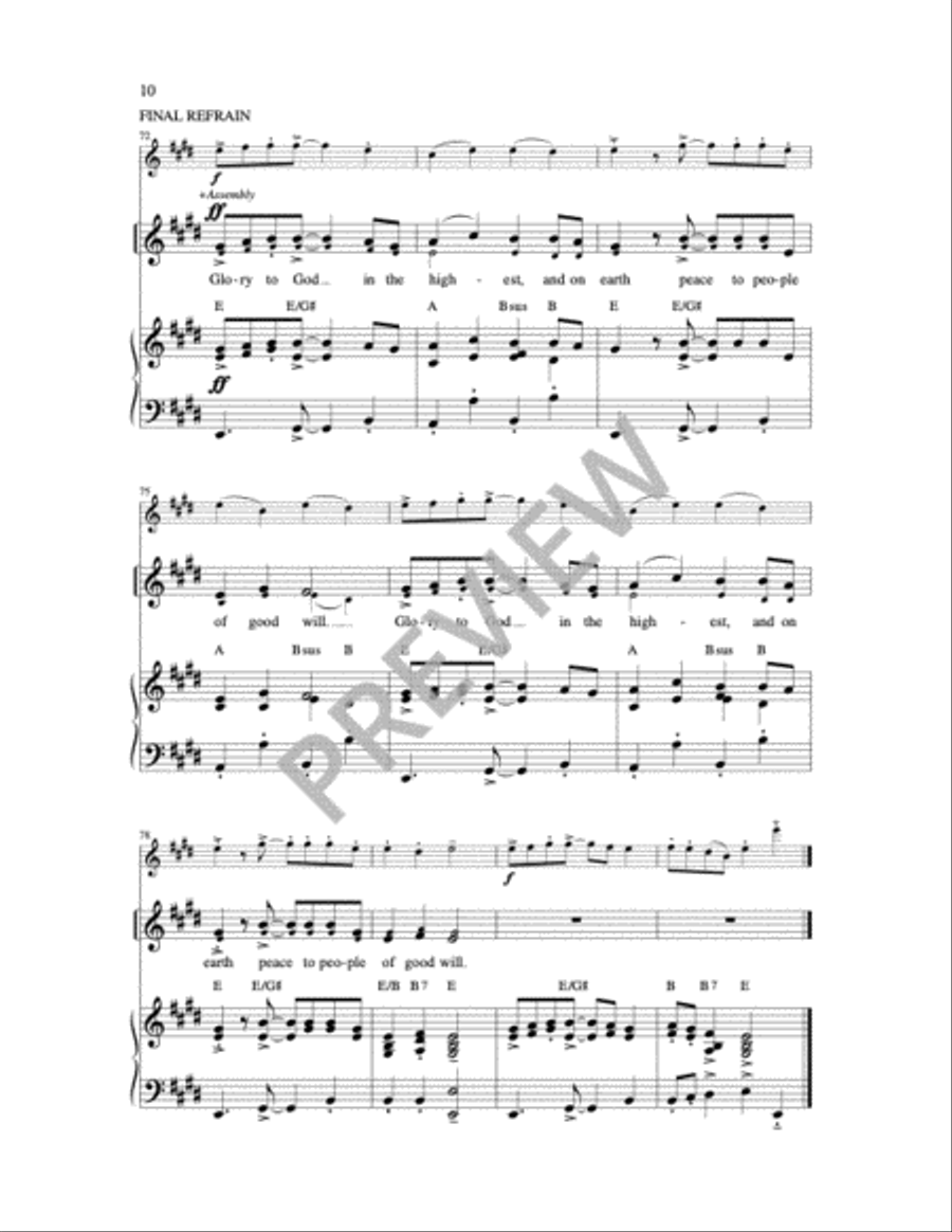 Mass of Joy - Full Score Mass of Joy - Full Score 2-Part scores gallery preview page 9