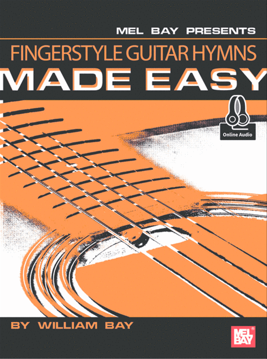 Book cover for Fingerstyle Guitar Hymns Made Easy