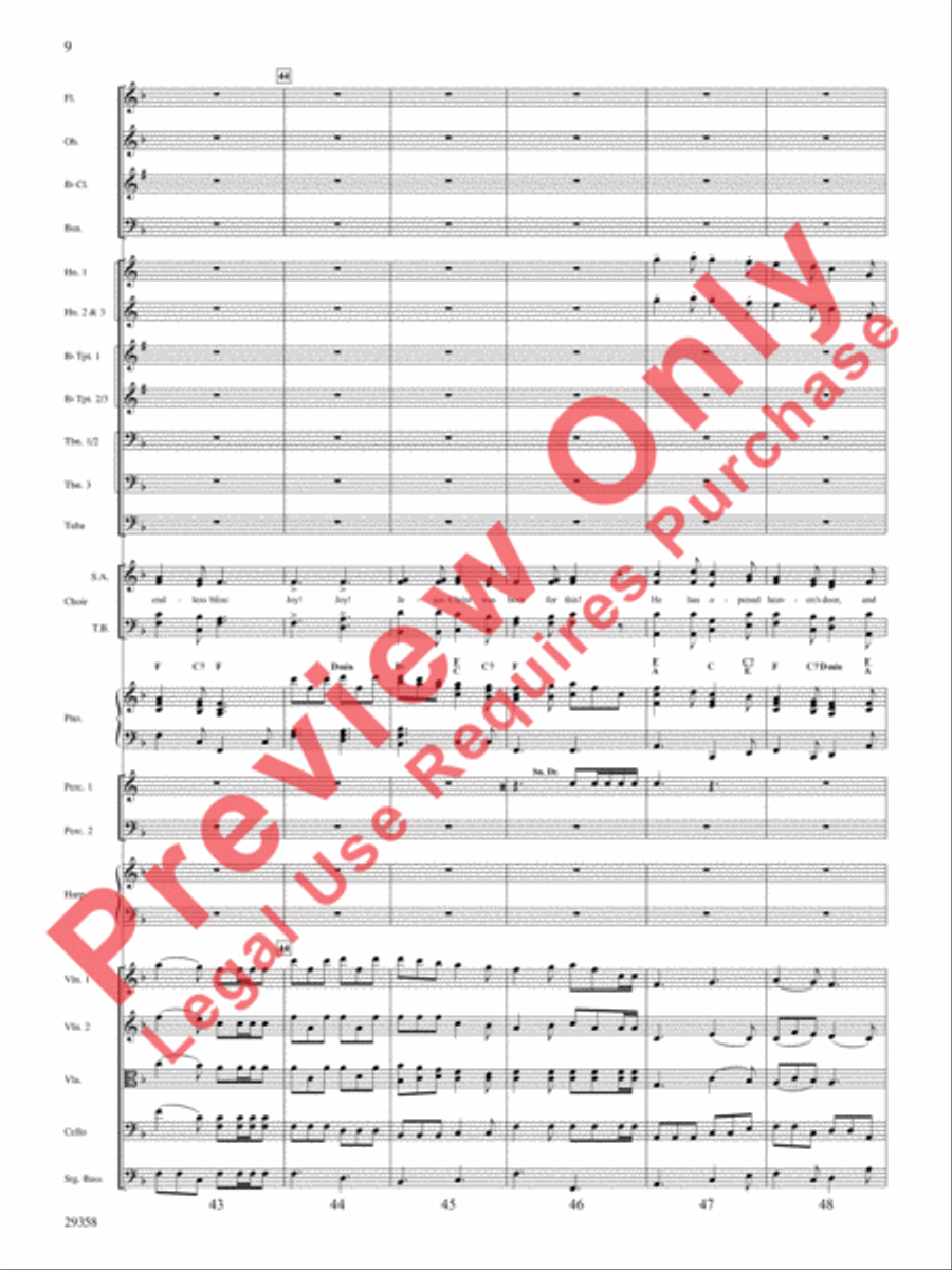 Rejoice Rejoice Choir scores gallery preview page 9