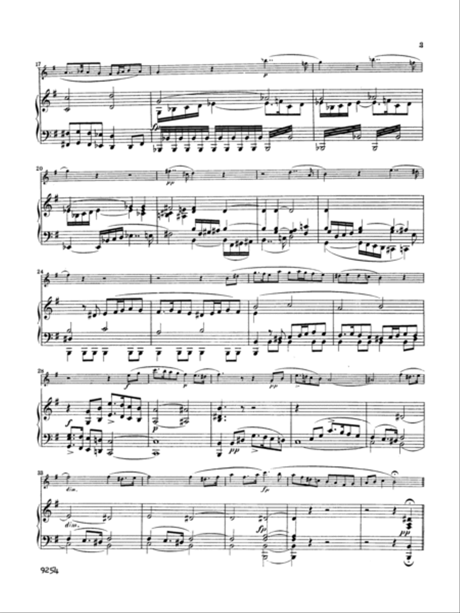 Schubert: Introduction and Variations on a Theme Ihr Bluemlein Alle Flute Solo scores gallery preview page 3
