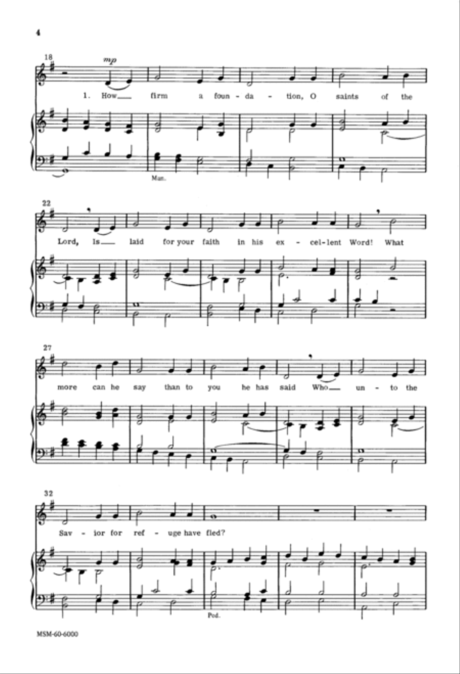 How Firm a Foundation 3-Part scores gallery preview page 2
