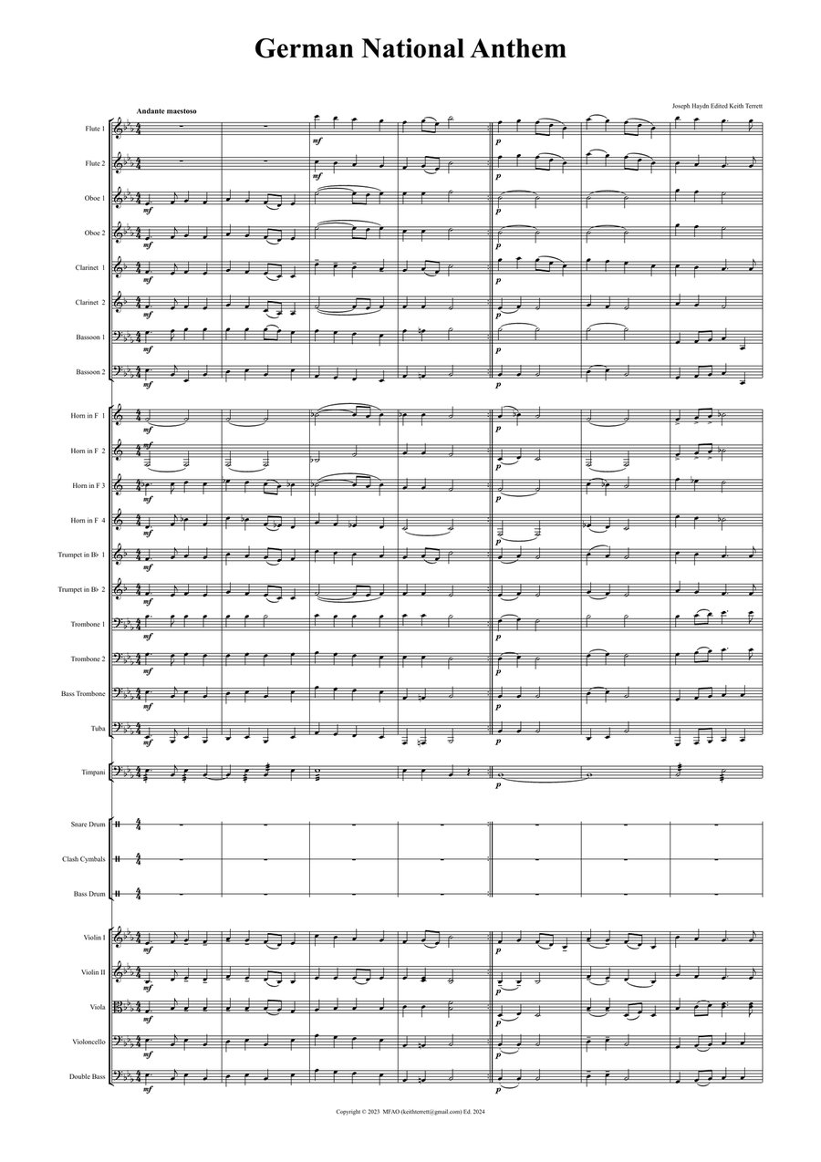 German National Anthem 