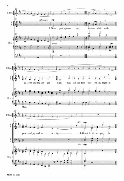 Look Up and Count the Stars (Downloadable Choral Score)