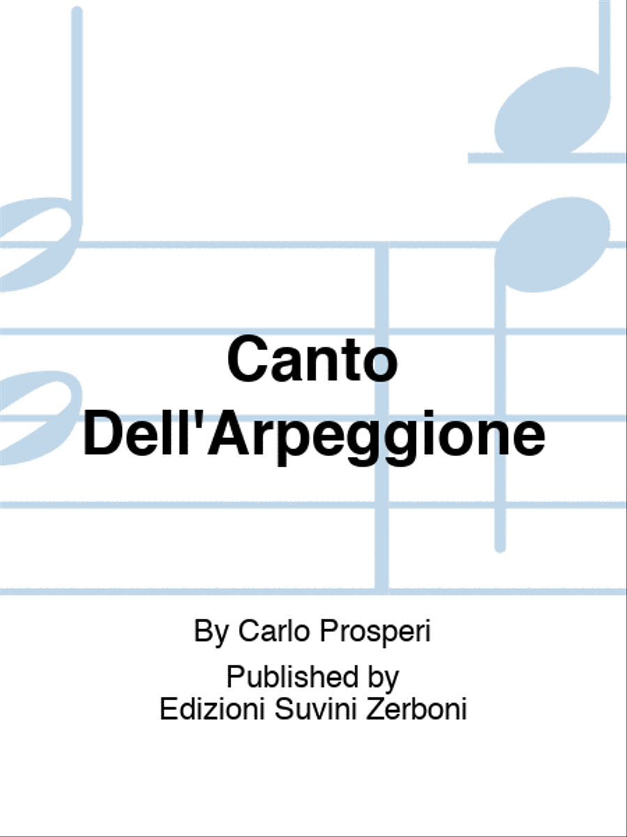 Canto Dell'Arpeggione Voice scores gallery preview page 1