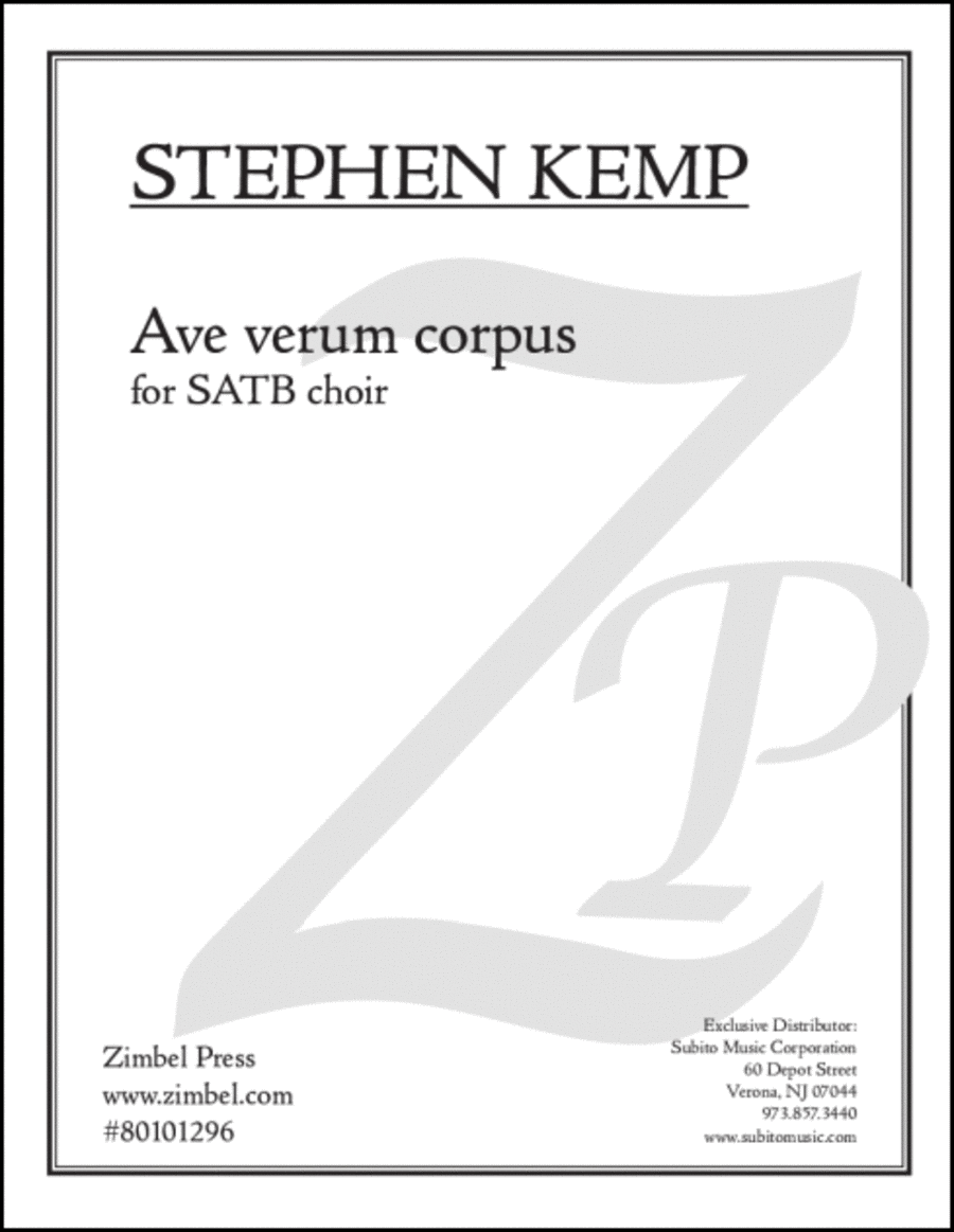 Ave verum corpus