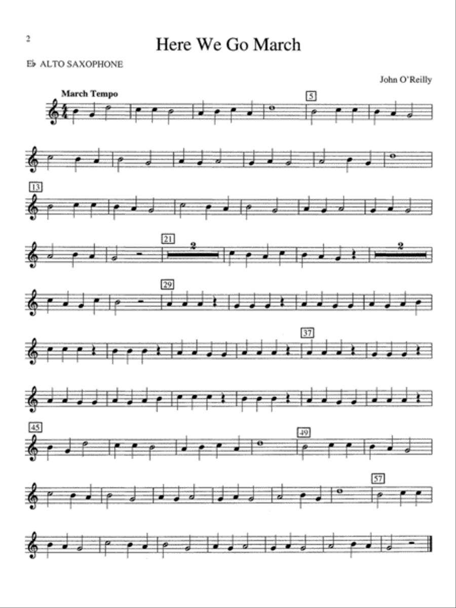 Yamaha Performance Folio Concert Band Methods scores gallery preview page 3
