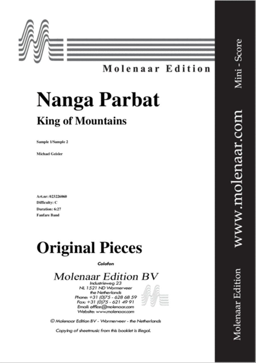 Nanga Parbat Nanga Parbat Fanfare Band scores gallery preview page 2