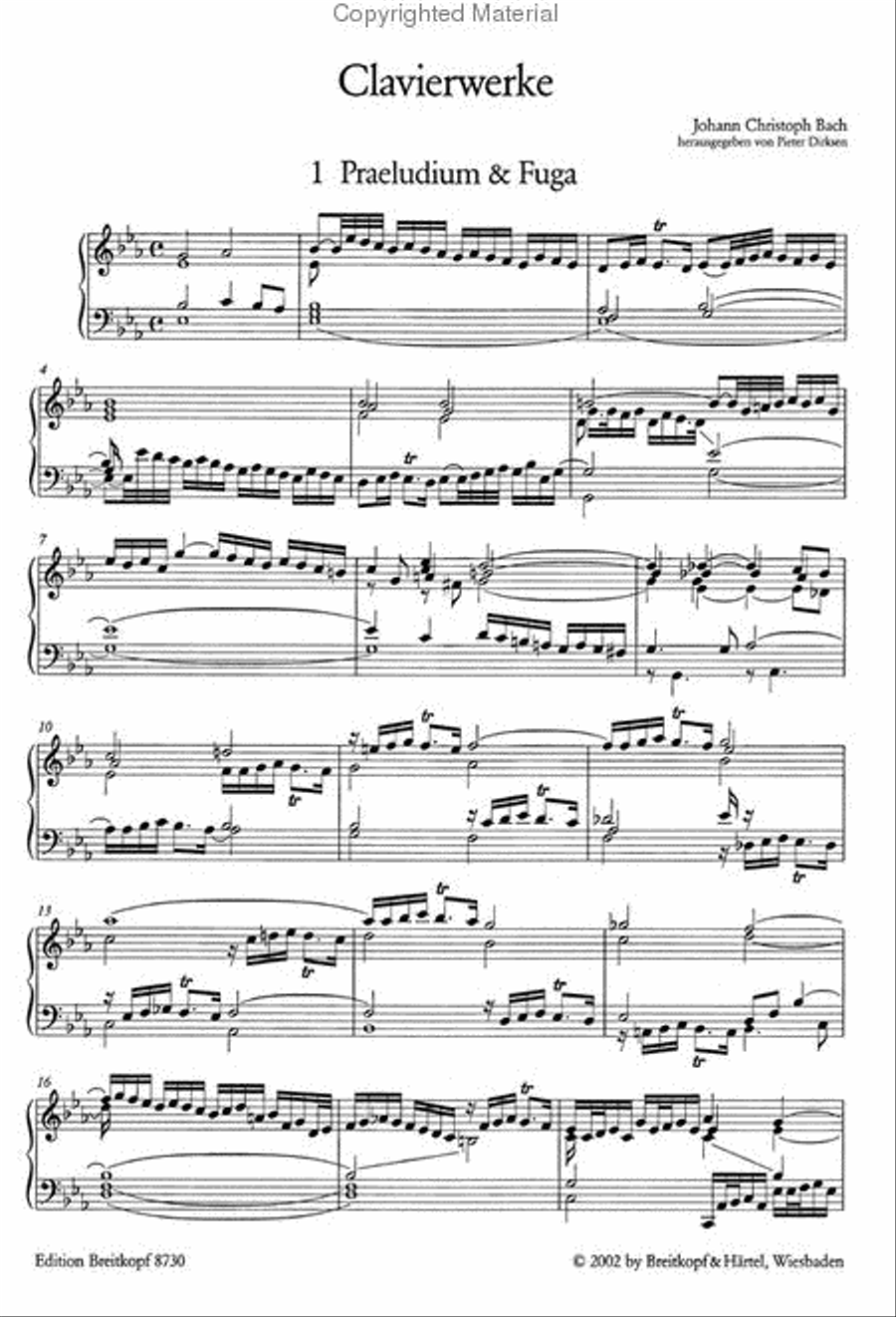 Keyboard Works (Harpsichord, Organ) Harpsichord scores gallery preview page 2