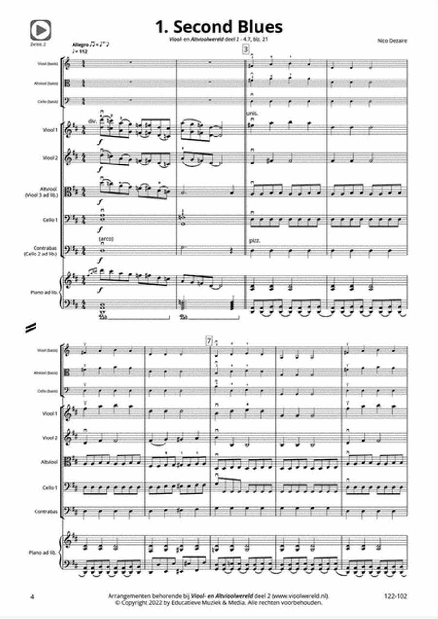 Ons tweede concert! String Orchestra scores gallery preview page 2