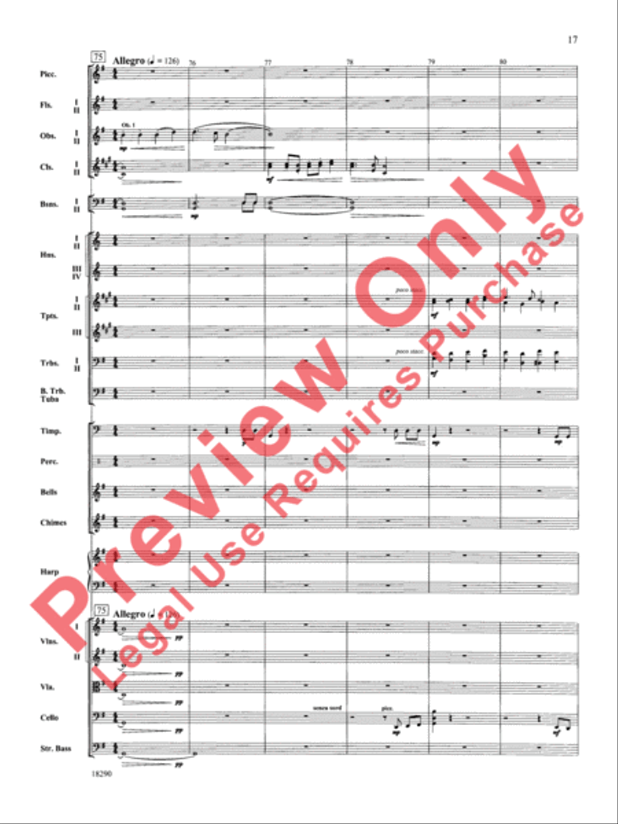 Glorious Sounds of Christmas Full Orchestra scores gallery preview page 18