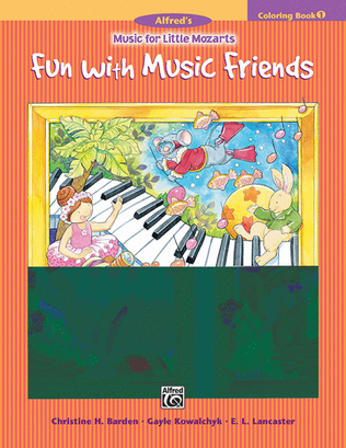 Book cover for Music for Little Mozarts Coloring Book, Book 1