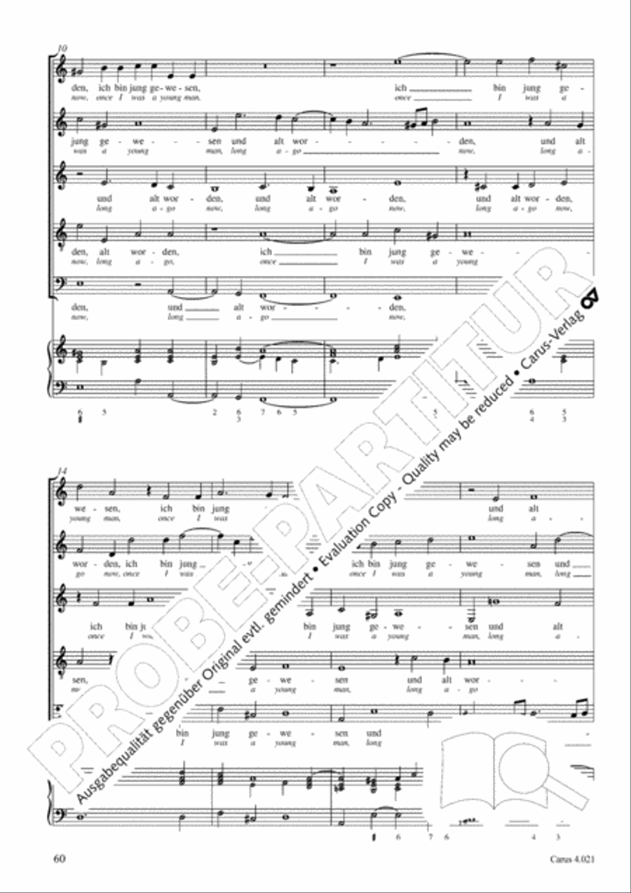 Schein: Israelsbrunnlein. Fontana d'Israel. Complete edition Choir scores gallery preview page 67