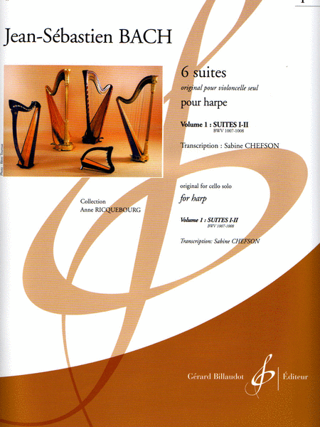 6 Suites, Volume 1: Suites I-II, BWV1007-1008