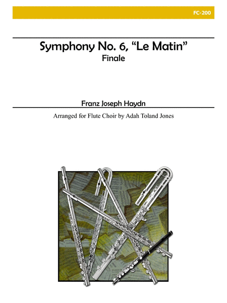 Symphony No. 6 "Le Matin": Finale for Flute Choir image number null