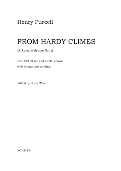 From Hardy Climes (A Royal Welcome Song)