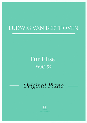 Ludwig van Beethoven - Für Elise WoO 59