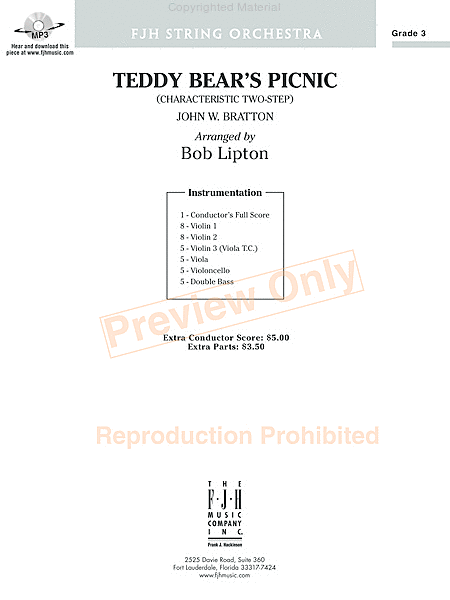 Teddy Bear's Picnic image number null