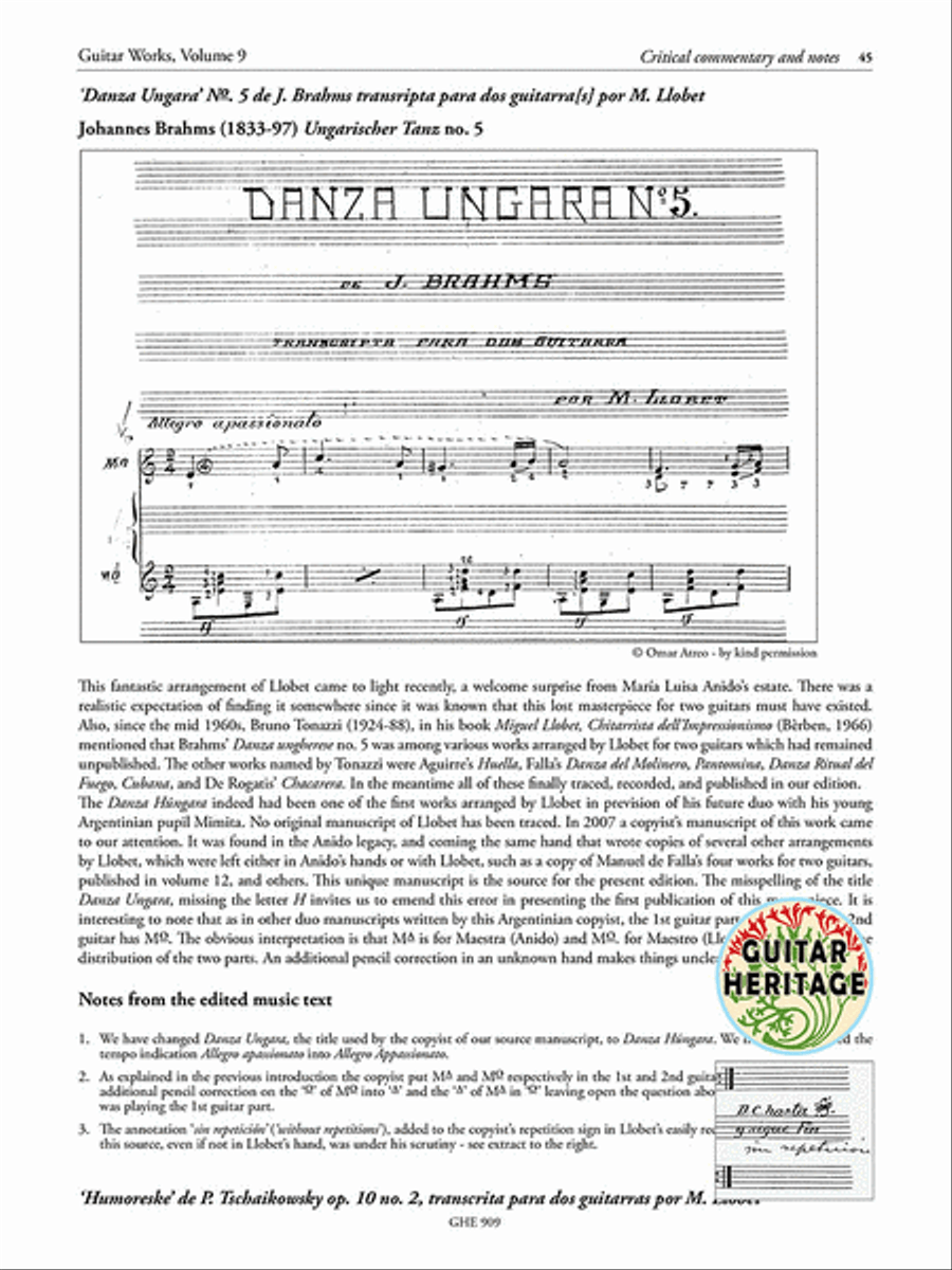 Works for Guitar Duo Vol. 9 Classical Guitar scores gallery preview page 6
