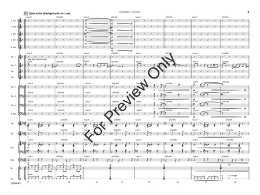 Carismática Jazz Ensemble scores gallery preview page 10