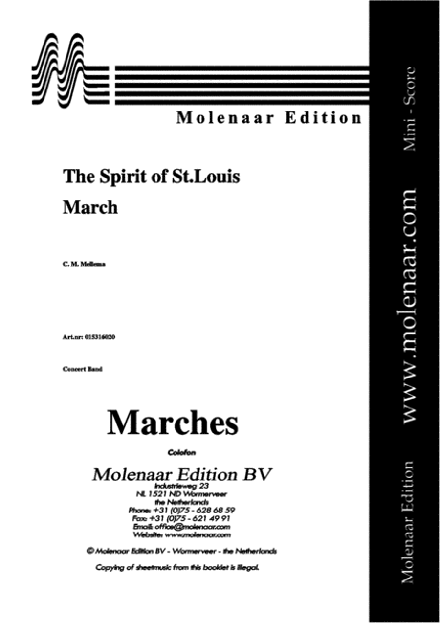 The Spirit of St. Louis Concert Band scores gallery preview page 2