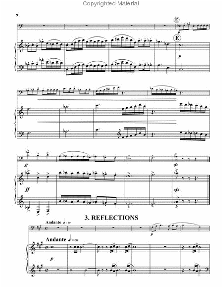 To Speak - To Dance - To Dream - To Live! Euphonium scores gallery preview page 4