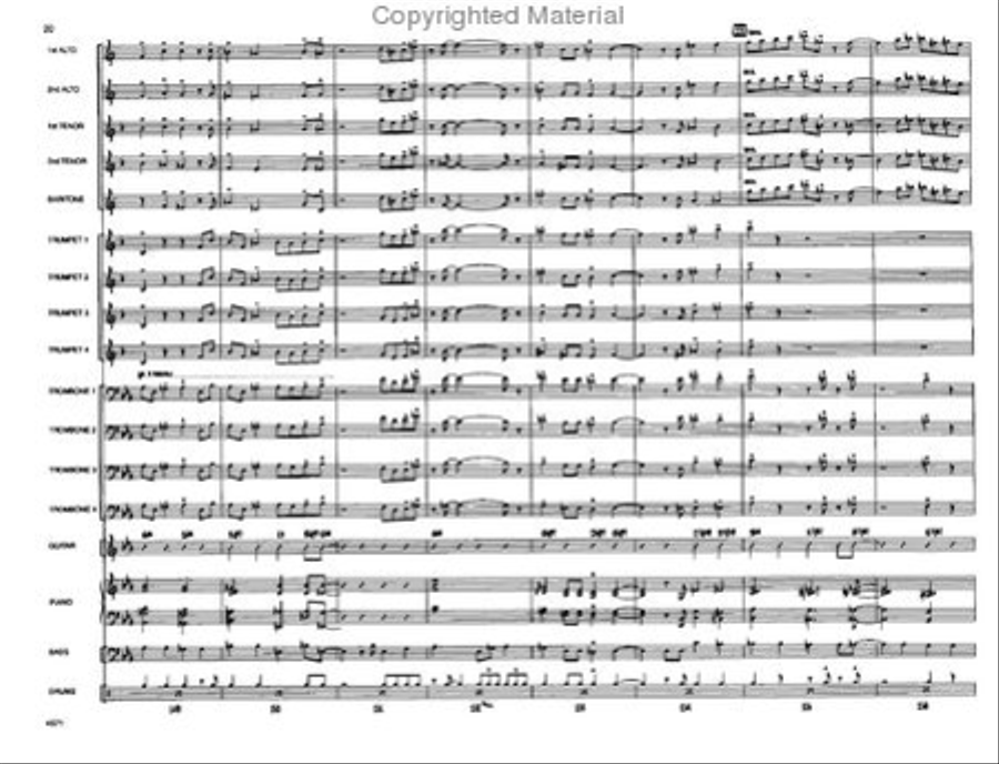 Big Al's Boogie Jazz Ensemble scores gallery preview page 20