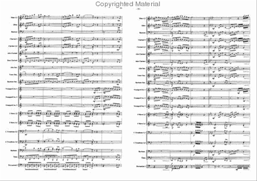 The Shining Star The Shining Star Concert Band scores gallery preview page 6
