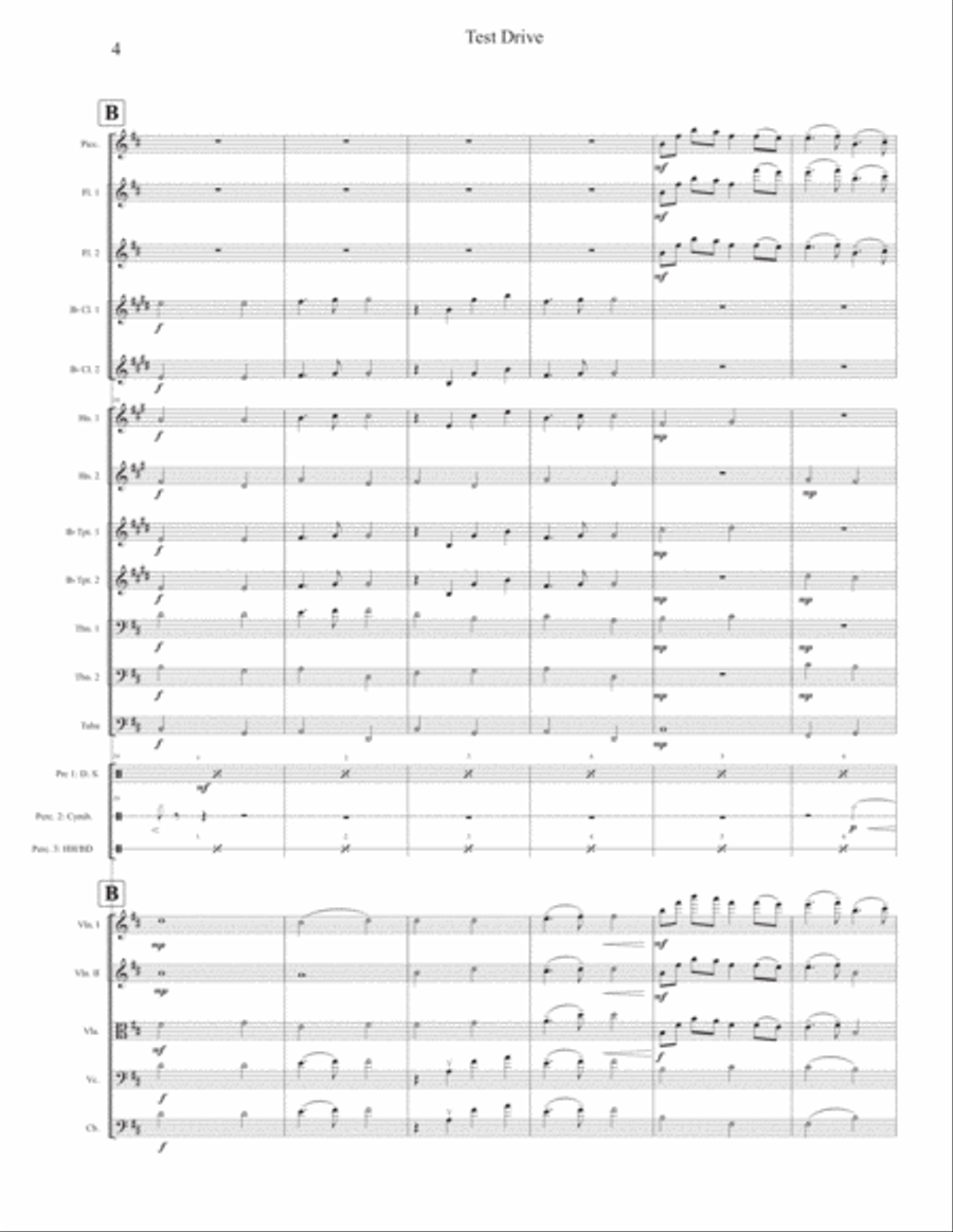 Test Drive Full Orchestra scores gallery preview page 4