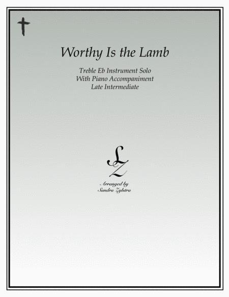 Worthy Is The Lamb (treble Eb instrument solo) image number null