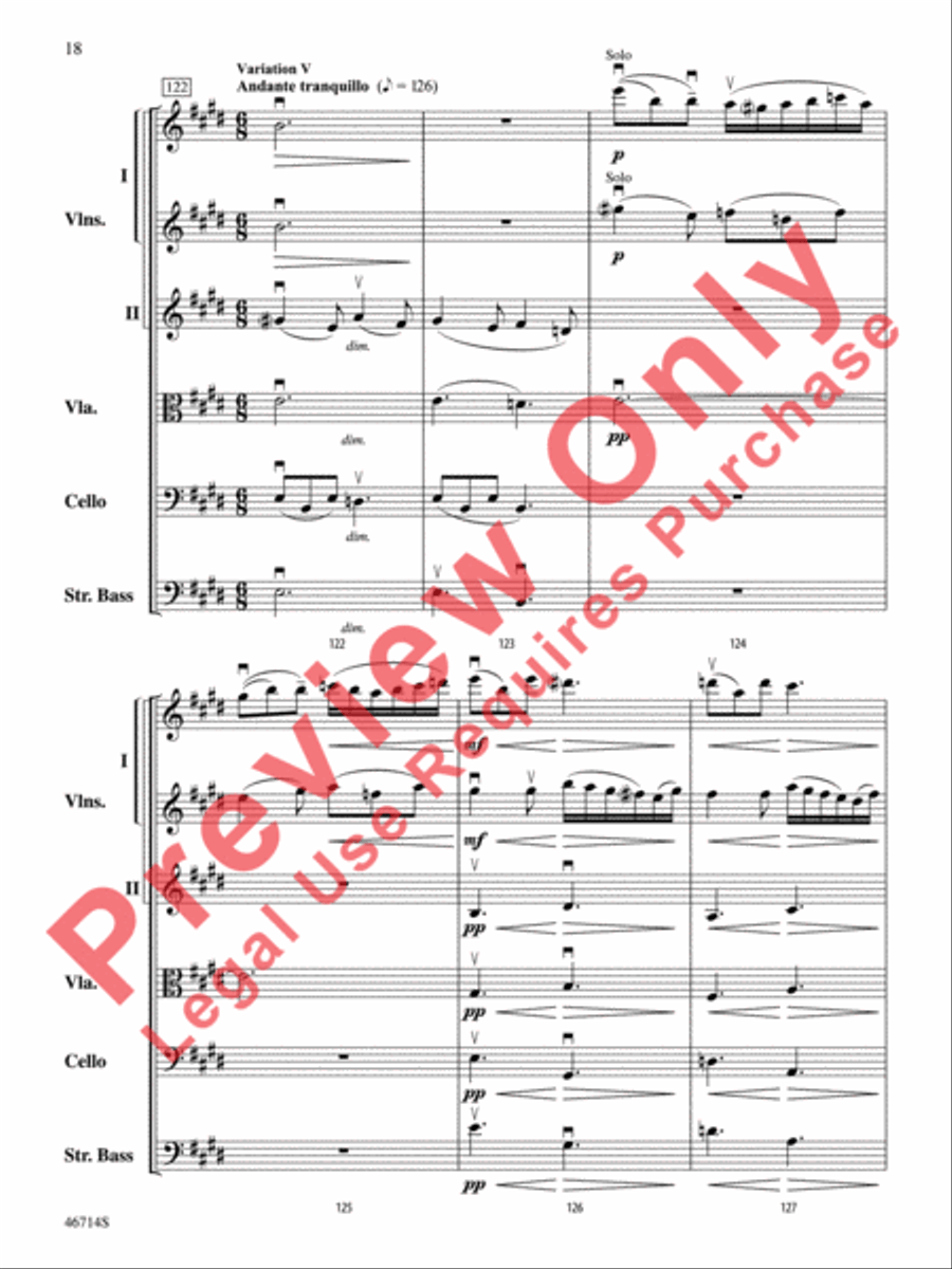 Yumiweeus String Orchestra scores gallery preview page 19