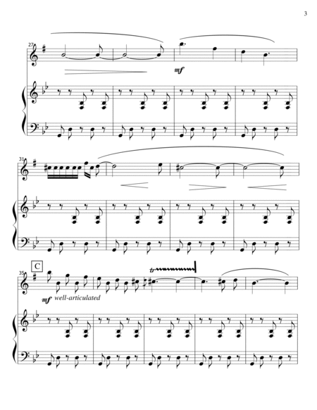 Habanera Sunrise-alto sax, piano image number null
