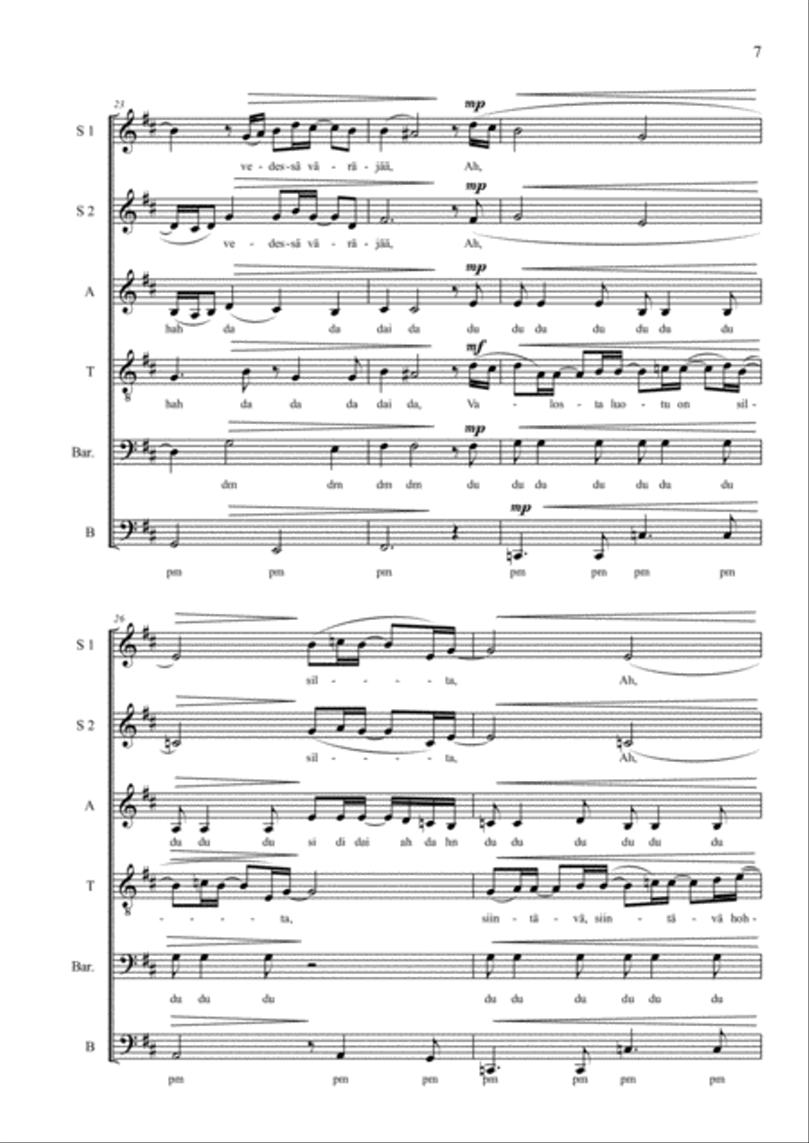 Kuutamolla Kuutamolla SSATBB scores gallery preview page 7