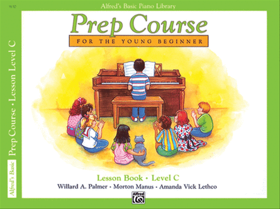 Alfred's Basic Piano Prep Course Lesson Book, Book C Piano Method scores gallery preview page 1