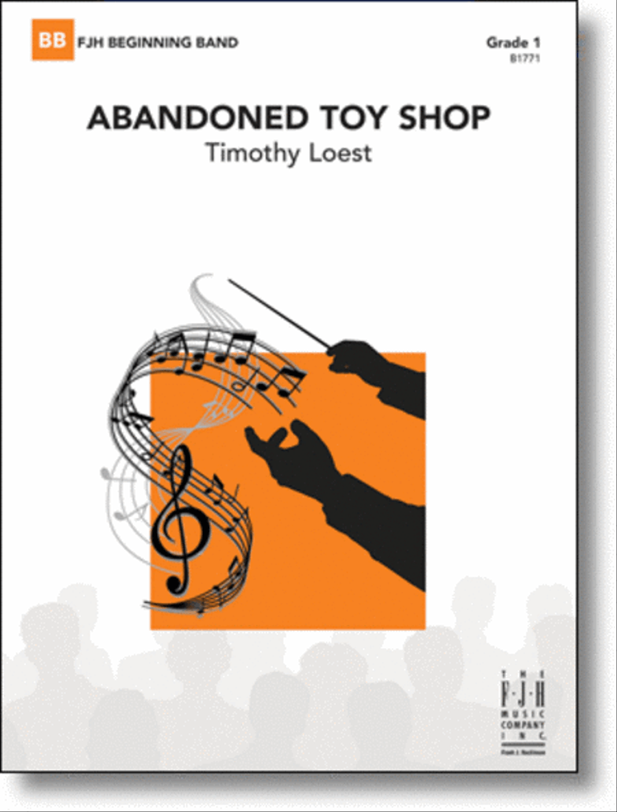 Abandoned Toy Shop Concert Band scores gallery preview page 1